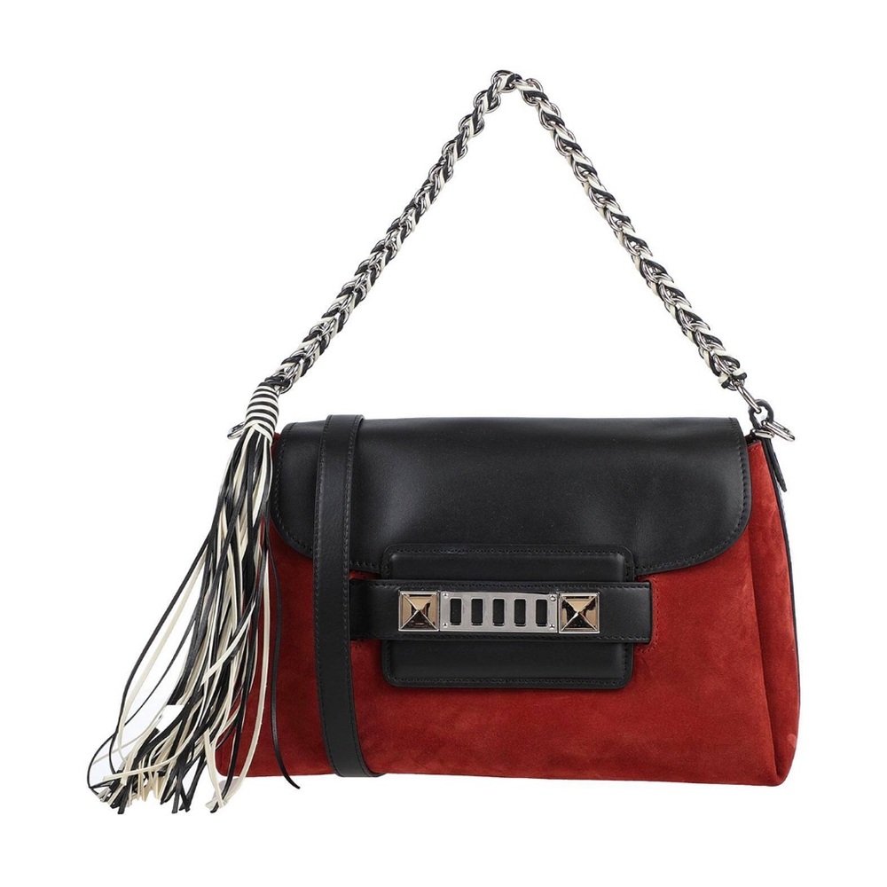 NWT Proenza Schouler PS11 Leather & Suede Soft Classic Shoulder Bag